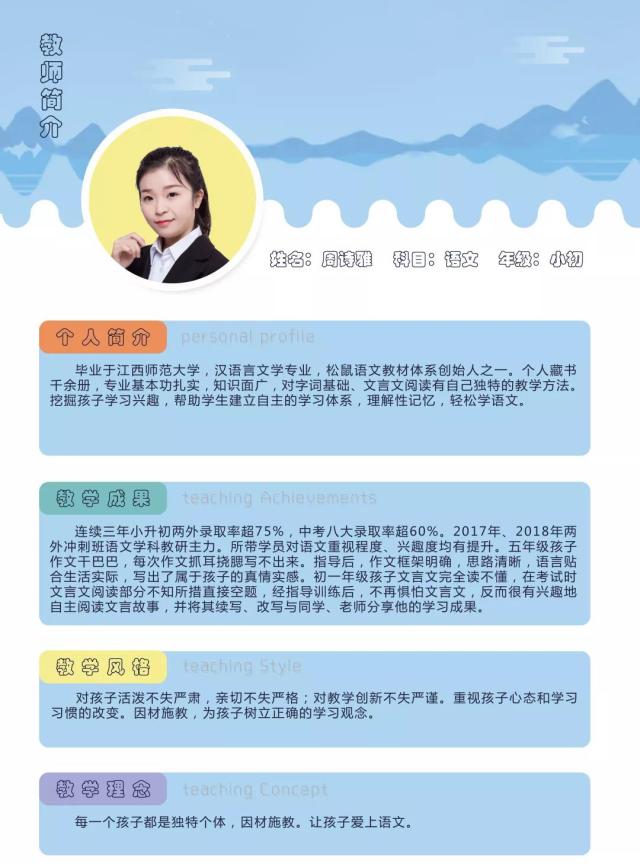 深圳松鼠教育周诗雅